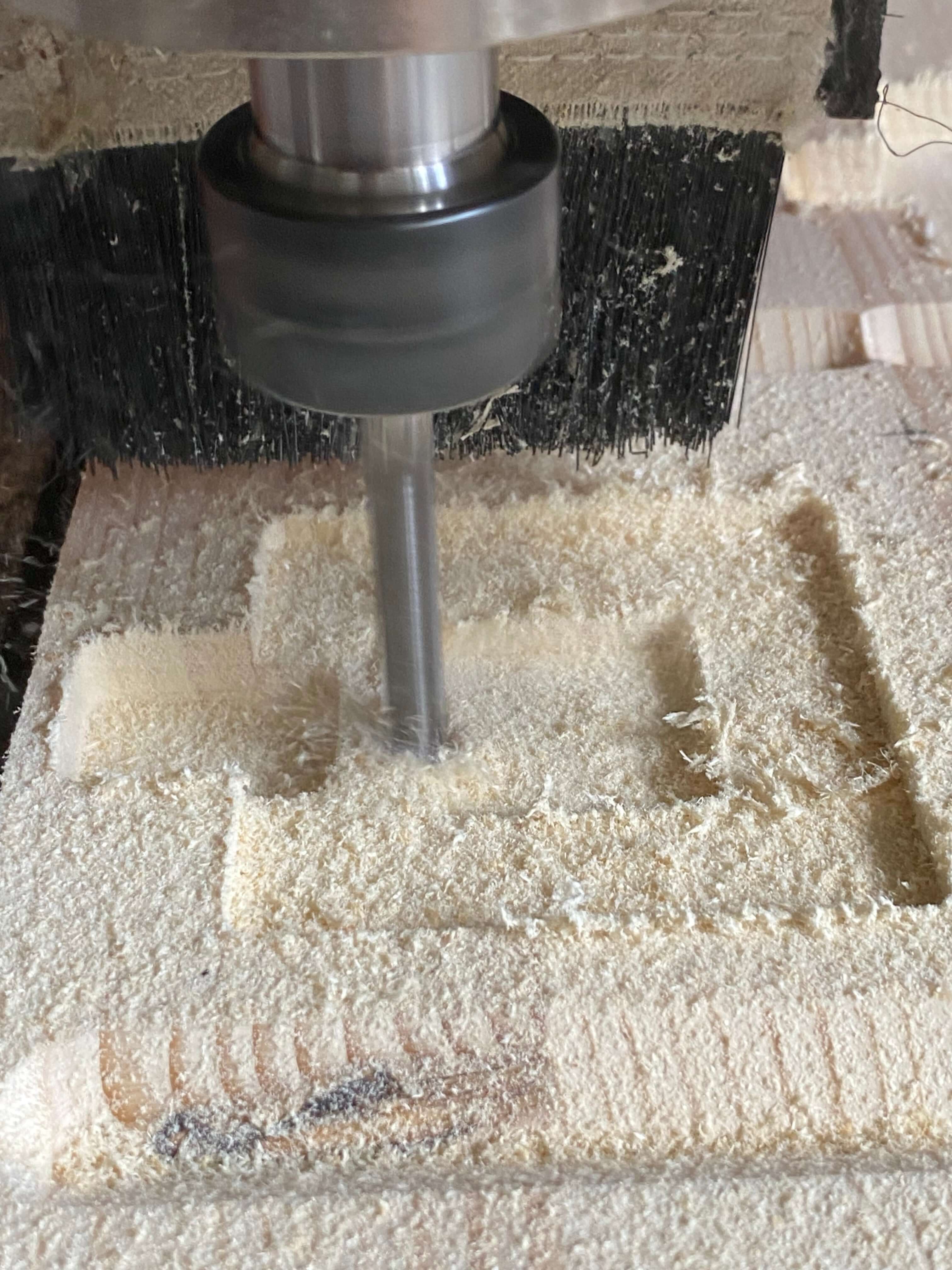 Woodworking process showcasing wooden materials interior design trends being shaped and crafted.